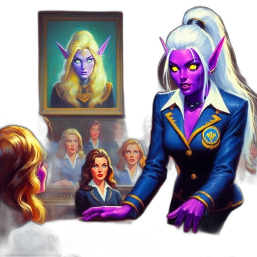 staff, concept art, fantasy art, comic book art, pixel art, dimly, lit, courtroom transparent PNG cut-out