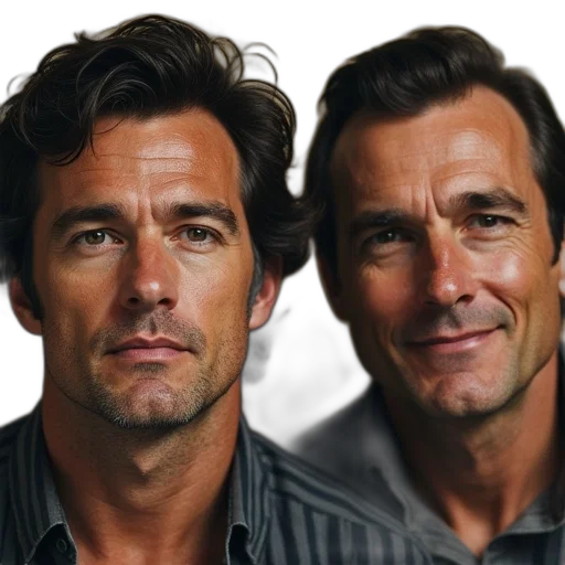 hair, face, photorealistic, cast transparent PNG cut-out