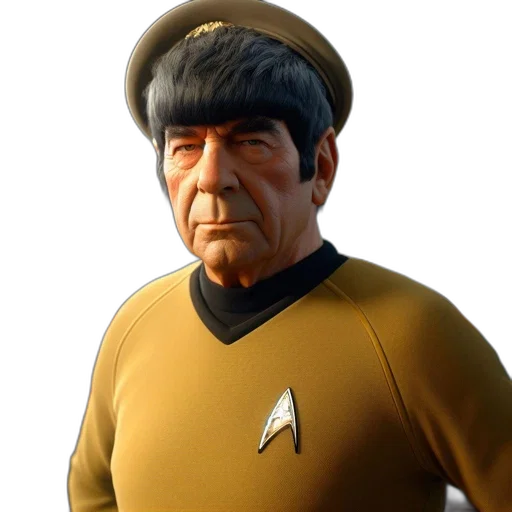 hat, staff, face, jacket, concept art, photorealistic, outer space, detailed transparent PNG cut-out