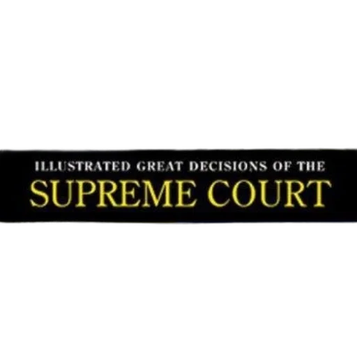 illustrated, great, decisions, supreme, court, tony, mauro, features transparent PNG cut-out