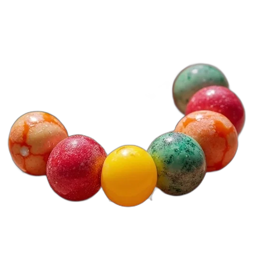 jewelry, crown, food, 3d render, colorful, chunk, bracelet, raspberry transparent PNG cut-out