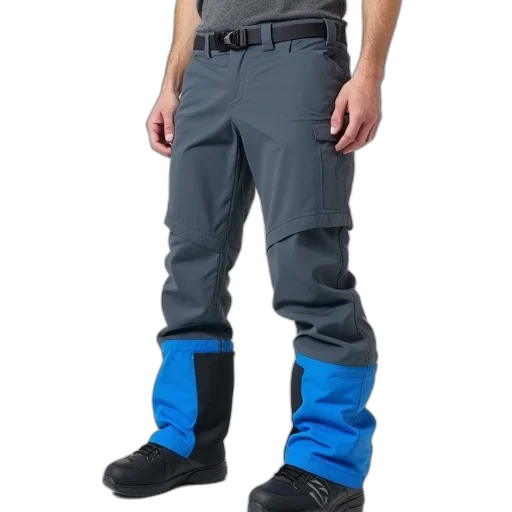 staff, jacket, robot, cyberpunk, 3d render, concept art, blue, picture transparent PNG cut-out