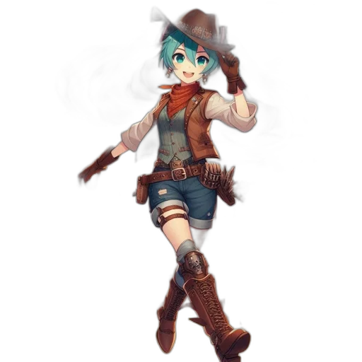 staff, weapon, sword, jacket, pixel art, concept art, fantasy art, 3d render transparent PNG cut-out