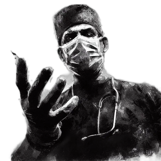 mask, face, comic book art, photorealistic, concept art, pencil sketch, intense, masked transparent PNG cut-out