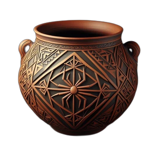 jewelry, 3d render, photorealistic, intricately, designed, clay, vessel, symmetrical transparent PNG cut-out