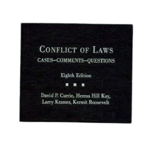 cover, conflict, laws, cases, comments, questions, david, currie transparent PNG cut-out