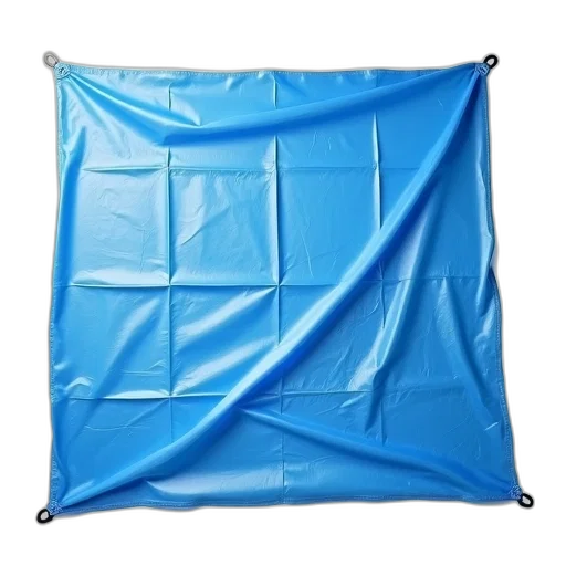 umbrella, jacket, furniture, dress, blue, tarp, laid, out transparent PNG cut-out