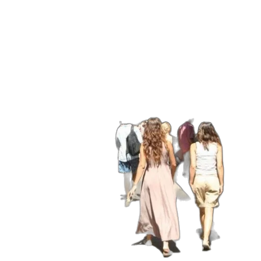 dress, hair, jacket, staff, concept art, 3d render, watercolor, photorealistic transparent PNG cut-out
