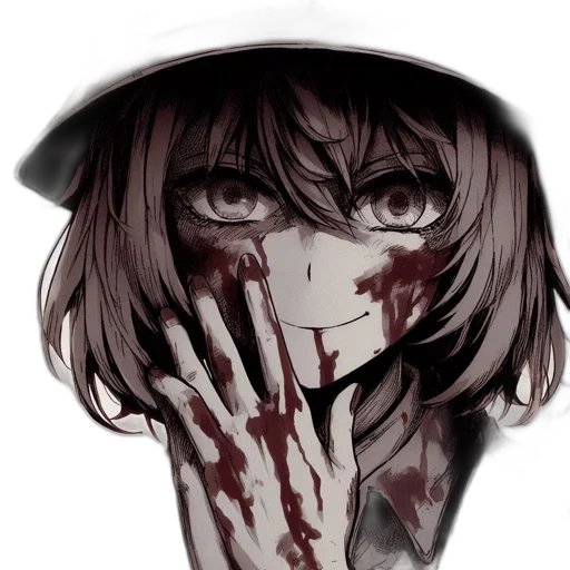 face, mask, hat, weapon, pixel art, anime, watercolor, concept art transparent PNG cut-out