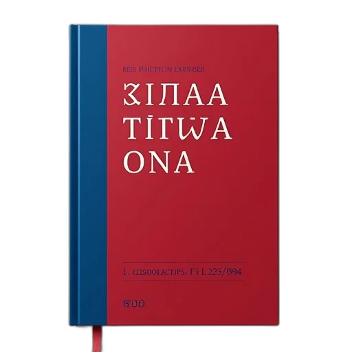 book, cover, red, blue, color, scheme, title, xce transparent PNG cut-out