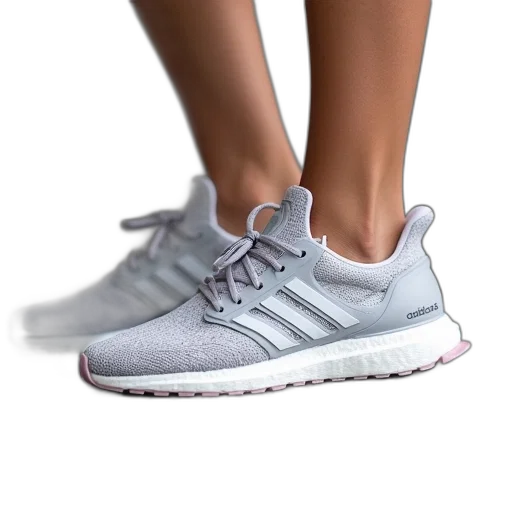 shoes, 3d render, photorealistic, vaporwave transparent PNG cut-out