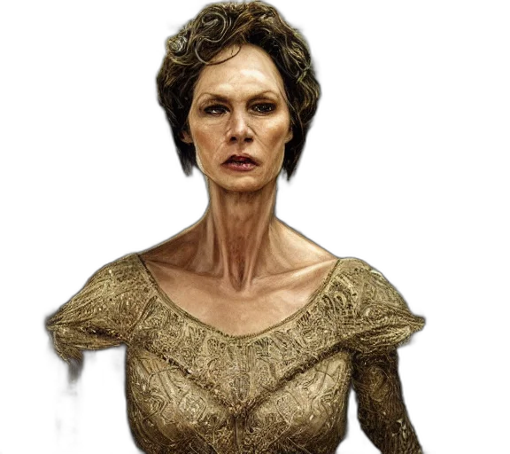 dress, face, crown, jewelry, concept art, photorealistic, fantasy art, comic book art transparent PNG cut-out