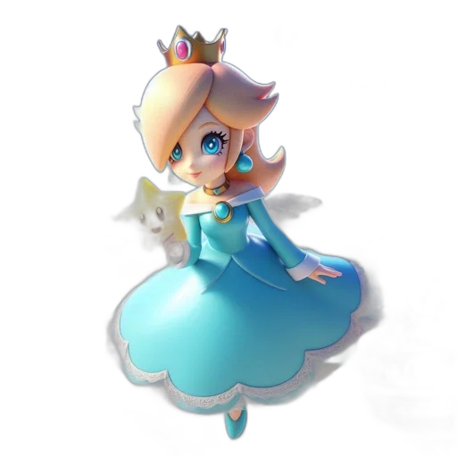 crown, dress, staff, jewelry, concept art, pixel art, 3d render, watercolor transparent PNG cut-out