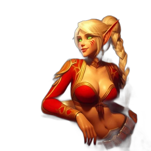 staff, fantasy art, concept art, pixel art, 3d render, red, two, animated transparent PNG cut-out