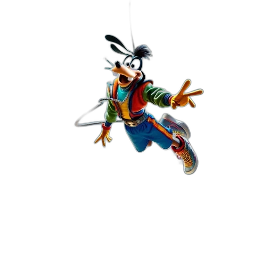 staff, animal, jacket, robot, concept art, 3d render, cartoon, comic book art transparent PNG cut-out
