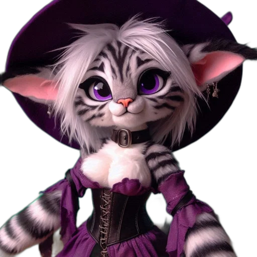staff, hat, fantasy art, concept art, photorealistic, 3d render, detailed, doll transparent PNG cut-out