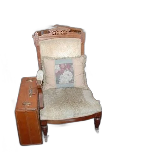 furniture, crown, vintage, wooden, crib, ornate, headboard, footboard transparent PNG cut-out
