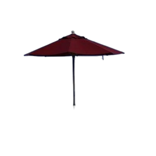 umbrella, staff, hat, furniture, 3d render, photorealistic, rain, serene transparent PNG cut-out