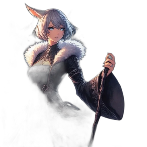 staff, sword, weapon, dragon, fantasy art, concept art, watercolor, anime transparent PNG cut-out