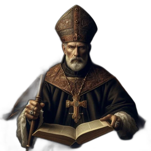 staff, hat, photorealistic, concept art, 3d render, aged, stern-faced, man transparent PNG cut-out