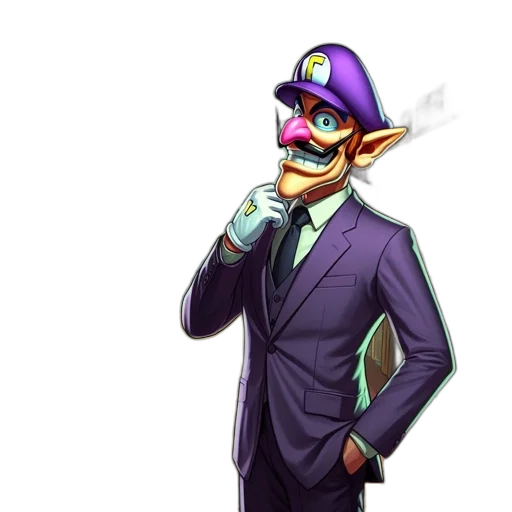 staff, mask, hat, face, concept art, pixel art, vaporwave, 3d render transparent PNG cut-out