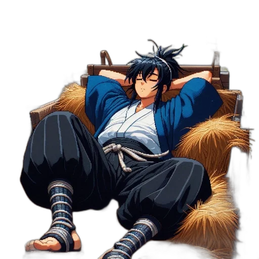 dragon, furniture, concept art, fantasy art, anime, pixel art, blue, young transparent PNG cut-out