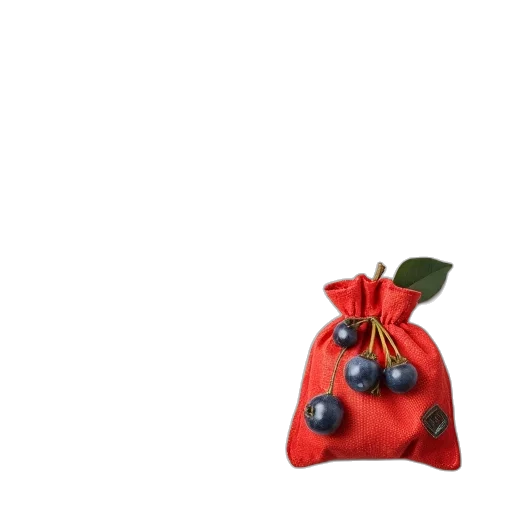 food, crown, hat, umbrella, 3d render, photorealistic, concept art, red transparent PNG cut-out