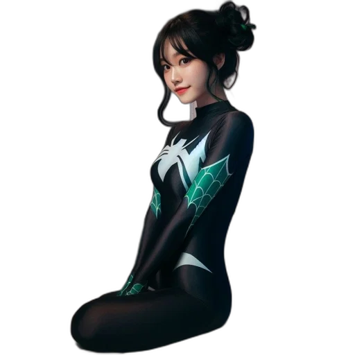 dress, robot, concept art, comic book art, fantasy art, 3d render, young, woman transparent PNG cut-out