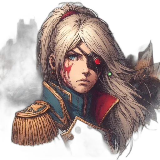 face, mask, staff, weapon, fantasy art, concept art, anime, watercolor transparent PNG cut-out