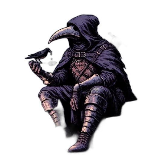mask, staff, sword, weapon, concept art, fantasy art, pixel art, comic book art transparent PNG cut-out