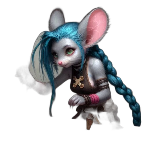 staff, creature, concept art, fantasy art, cyberpunk, 3d render, pastel, blue transparent PNG cut-out
