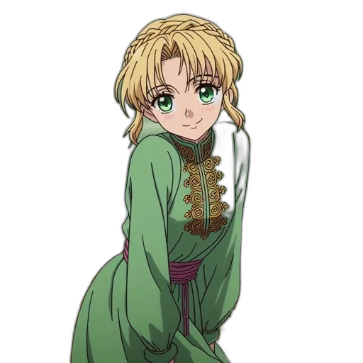 dress, staff, dragon, weapon, anime, cartoon, pixel art, concept art transparent PNG cut-out