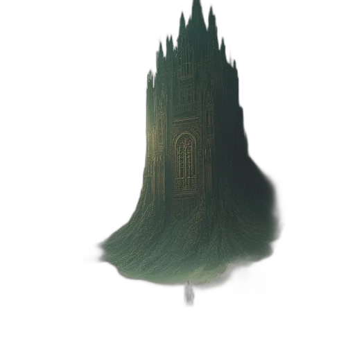 crown, building, tree, hair transparent PNG cut-out
