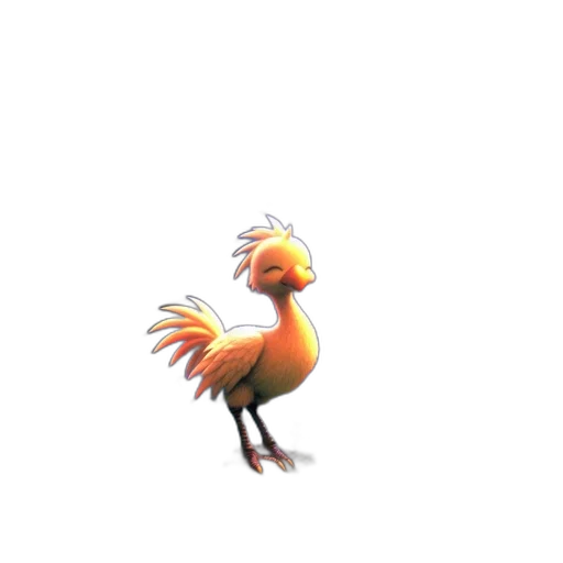 animal, creature, dragon, weapon, 3d render, concept art, pixel art, vaporwave transparent PNG cut-out
