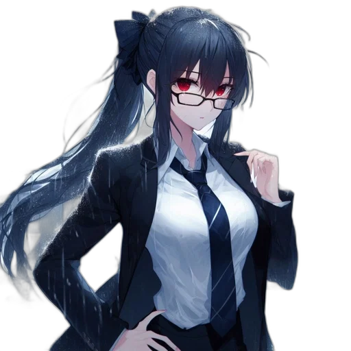 staff, dress, weapon, jacket, anime, pixel art, concept art, cartoon transparent PNG cut-out
