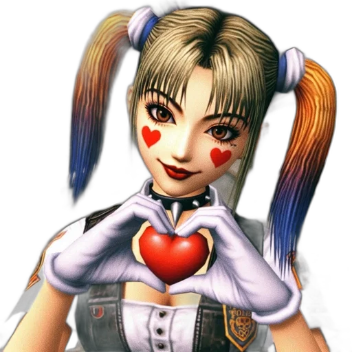 staff, face, 3d render, photorealistic, concept art, anime, 3d-animated, girl transparent PNG cut-out