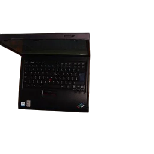 staff, 3d render, laptop, computer, sits, wooden, table, next transparent PNG cut-out