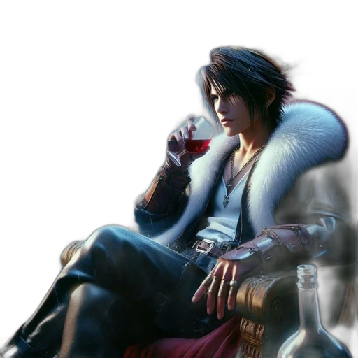 jacket, concept art, photorealistic, fantasy art, 3d render, regal, figure, donning transparent PNG cut-out