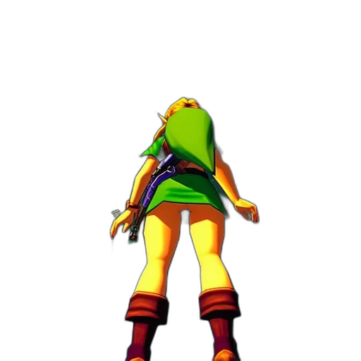 mask, staff, jacket, creature, 3d render, concept art, pixel art, fantasy art transparent PNG cut-out