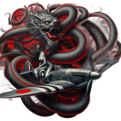 dragon, sword, weapon, staff, fantasy art, concept art, comic book art, pixel art transparent PNG cut-out