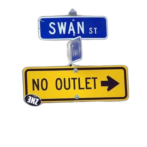 city street, neon lights, street, sign, swan, indicates, there, outlet transparent PNG cut-out