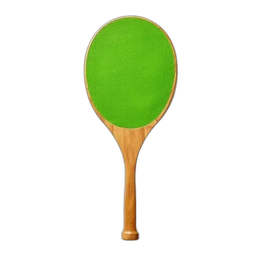 staff, weapon, food, mask, 3d render, green, tennis, racket transparent PNG cut-out