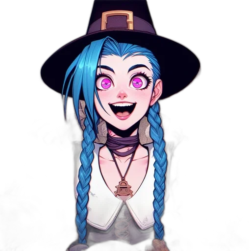 hat, creature, staff, jewelry transparent PNG cut-out