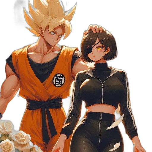concept art, anime, comic book art, fantasy art, golden, monochrome, dark, earth tones transparent PNG cut-out