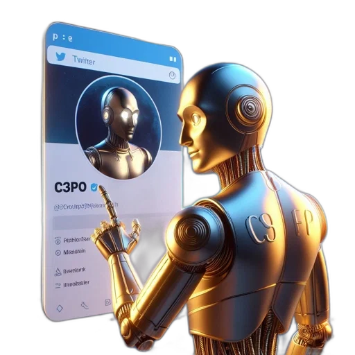 robot, concept art, 3d render, outer, space, vista, sleek, metallic transparent PNG cut-out