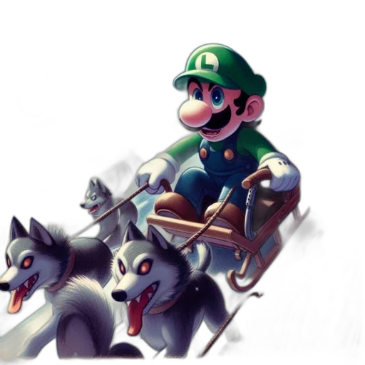 animal, concept art, pixel art, watercolor, fantasy art, green, monochrome, illustration transparent PNG cut-out