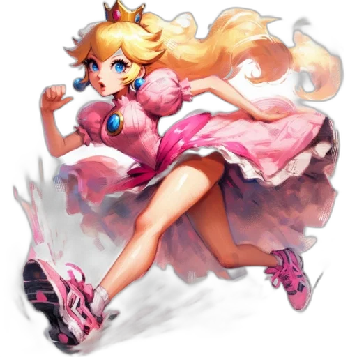 dress, staff, weapon, concept art, pixel art, anime, fantasy art, pastel transparent PNG cut-out