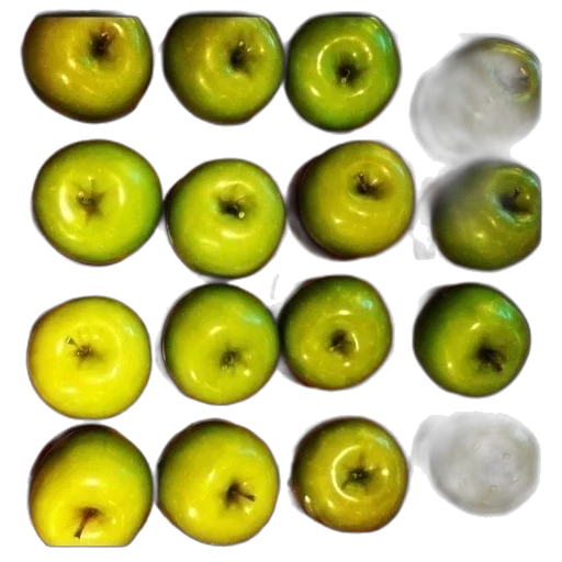 food, crown, jewelry, photorealistic, 3d render, green, dozen, apples transparent PNG cut-out