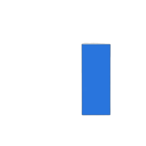 robot, pixel art, blue, monochrome transparent PNG cut-out