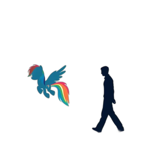 animal, staff, creature, dragon, pixel art, concept art, cartoon, vaporwave transparent PNG cut-out